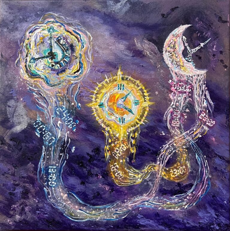 Jaden Zen _Temporal Trace - mixed media
