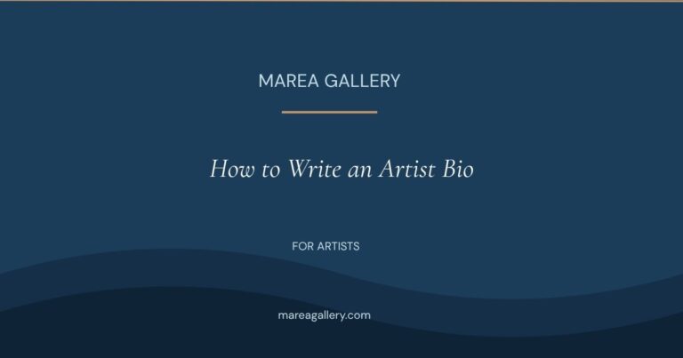 How to Write an Artist Bio