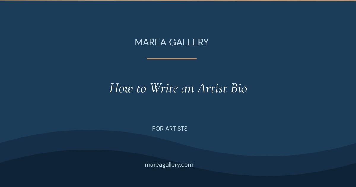 How to Write an Artist Bio