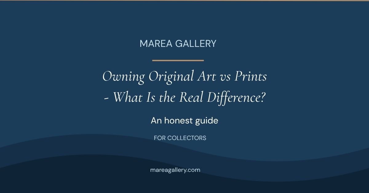 Owning Original Art vs Prints - What Is the Real Difference?